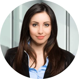 Smiling businesswoman